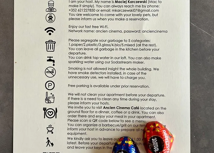 Ancien Cinema Loft Appartement *